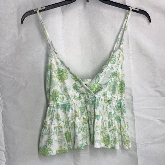 3/$15 SO top floral print tiered cami boho casual summer sleeveless L juniors - Picture 13 of 17